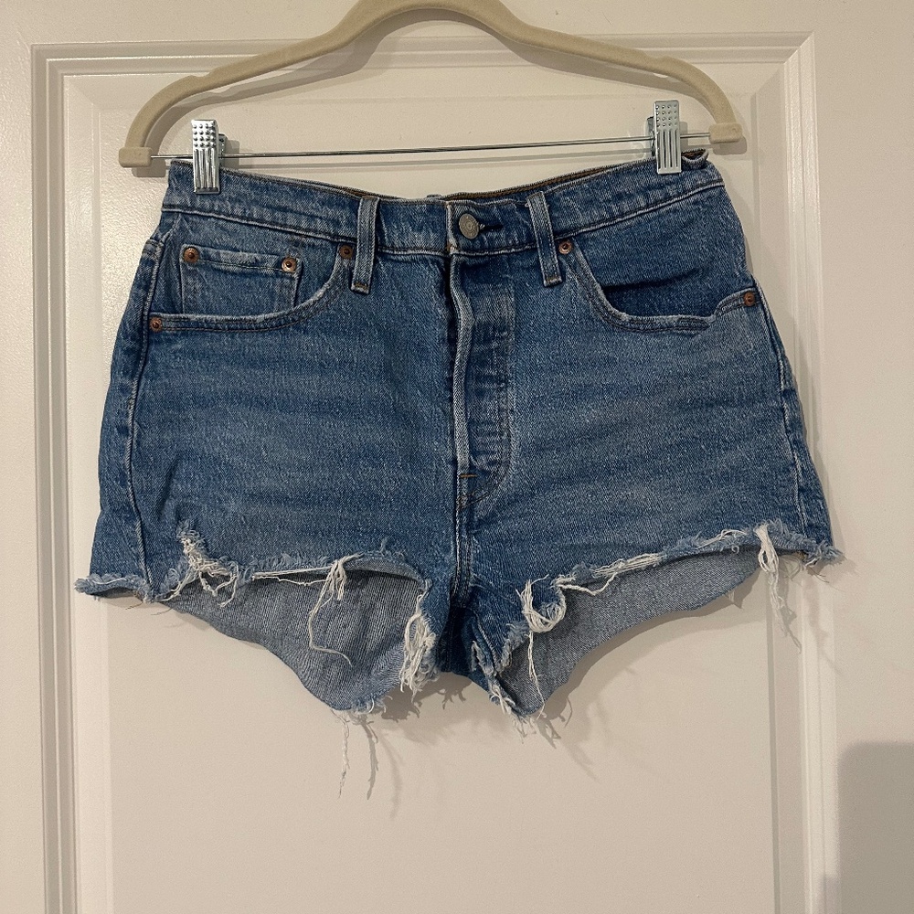 Levi's 501 Original Fit High Rise Jean Shorts